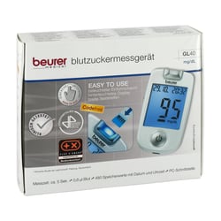 Beurer GL 40 Blutzuckermessgerät mg/dlcodefree