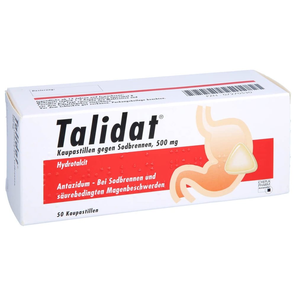 Talidat Kaupastillen gegen Sodbrennen