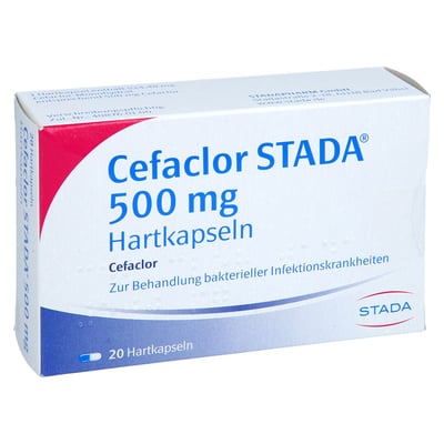 Cefaclor STADA 500 mg