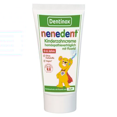 Nenedent Kinderzahncreme homöop.Vertr.m.Fluor.