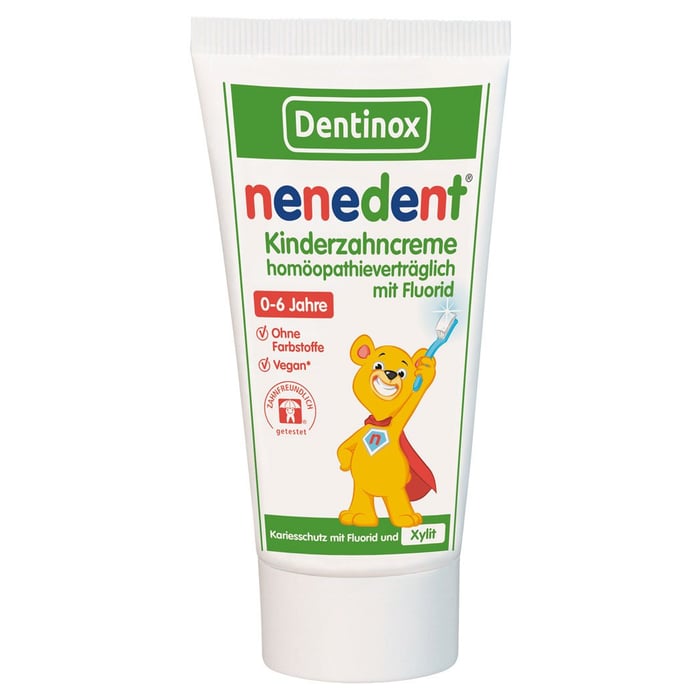 Nenedent Kinderzahncreme homöop.Vertr.m.Fluor.