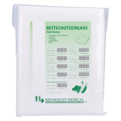 Bettschutzeinlage Folie/Frottee 100x150 cm