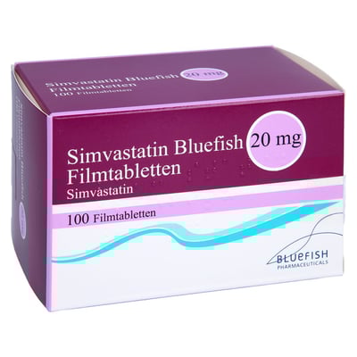 Simvastatin Bluefish 20 mg