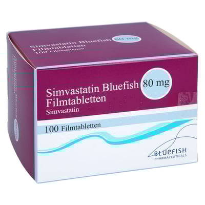 Simvastatin Bluefish 80 mg