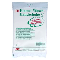 Einmal Waschhandschuhe