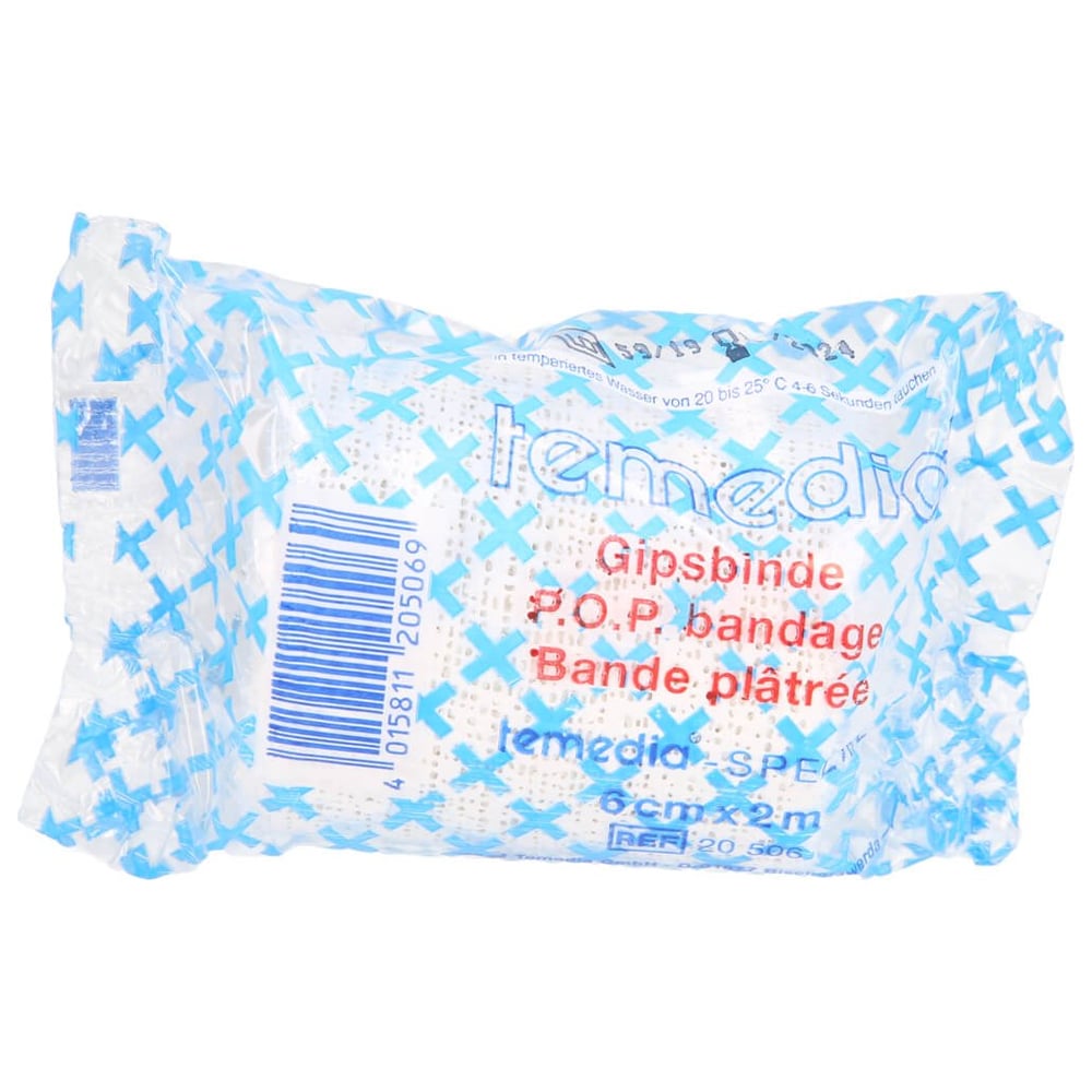 Gipsbinde Temedia spezial 6 cmx2 m