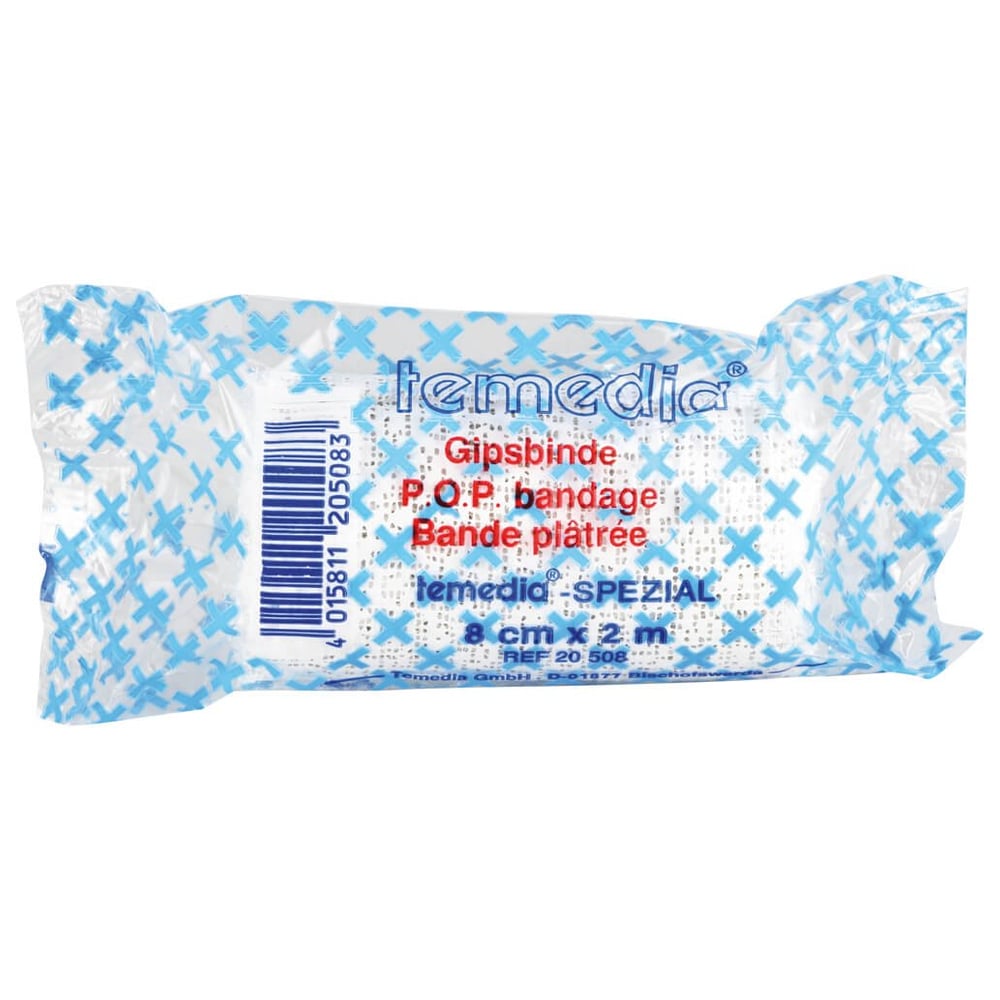 Gipsbinde Temedia spezial 8 cmx2 m