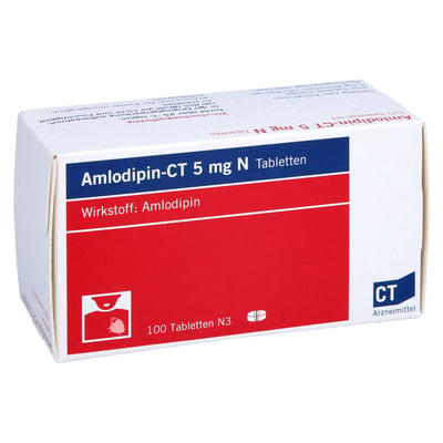 Amlodipin - CT 5mg N Tabletten Produktbild 1