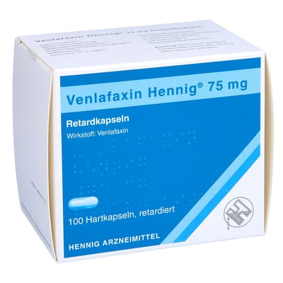 VENLAFAXIN Hennig 75 mg retard Hartkapseln
