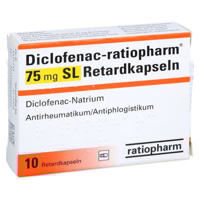 Diclofenac-ratiopharm 75 mg SL