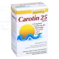 Carotin 25 Feingold Kapseln