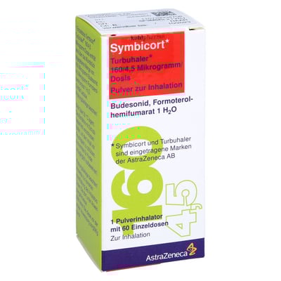 Symbicort Turbohaler 160/4,5 Mikrogramm/Dosis