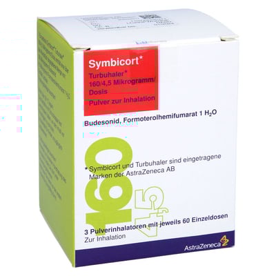 Symbicort Turbohaler 160/4,5 Mikrogramm/Dosis