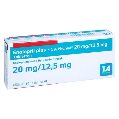 Enalapril plus-1A Pharma 20 mg/12,5 mg
