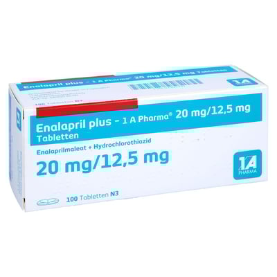 Enalapril plus-1A Pharma 20 mg/12,5 mg