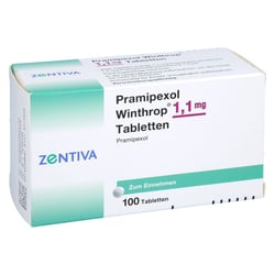 Pramipexol Winthrop 1,1 mg