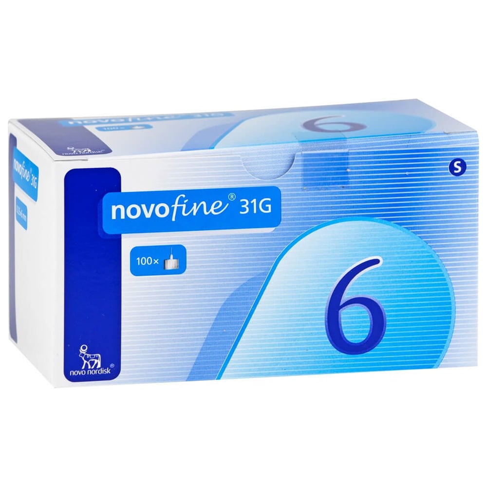 Novofine 6 Kanülen 0.25x6 mm