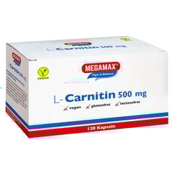 L-Carnitin 500 mg Megamax Kapseln