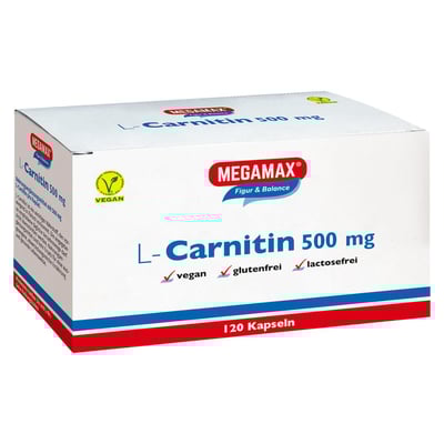 L-Carnitin 500 mg Megamax Kapseln