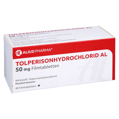 Tolperisonhydrochlorid AL 50 mg Filmtabletten