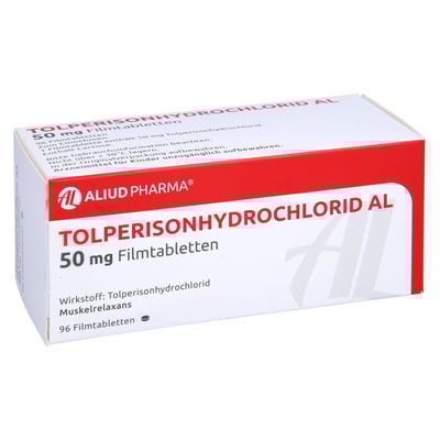 Tolperisonhydrochlorid AL 50mg Filmtabletten