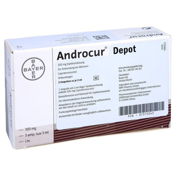 Androcur Depot 300mg Injektionslösung