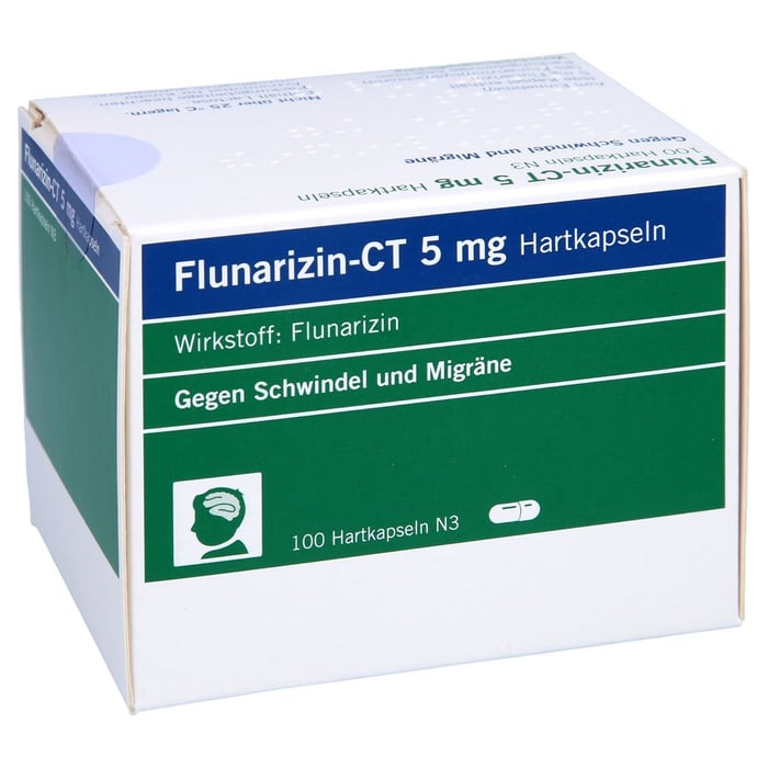 Flunarizin - Ct 5mg Hartka