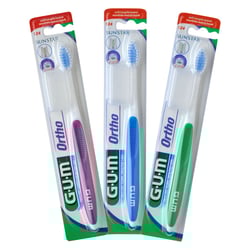 Gum KFO Zahnbürste weich V-Schnitt