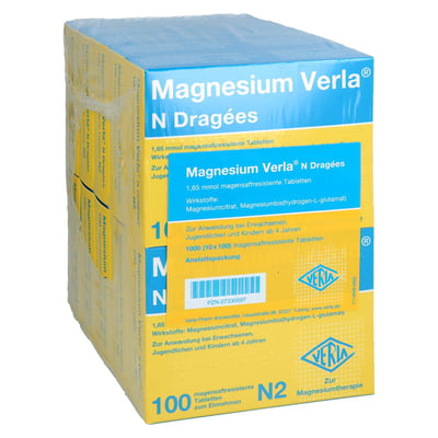 Magnesium Verla N Dragees Produktbild 1