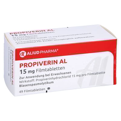 Propiverin AL 15 mg