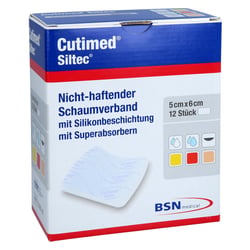 Cutimed Siltec 5x6 cm