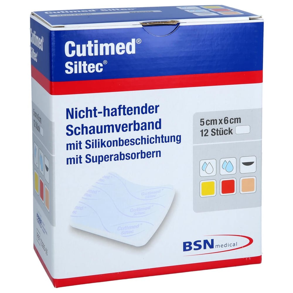 Cutimed Siltec 5x6cm