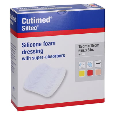 Cutimed Siltec 15x15 cm