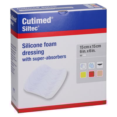 Cutimed Siltec 15x15cm