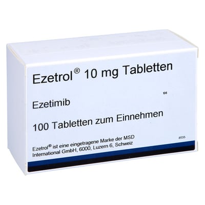 Ezetrol 10 mg Tabletten Produktbild 1