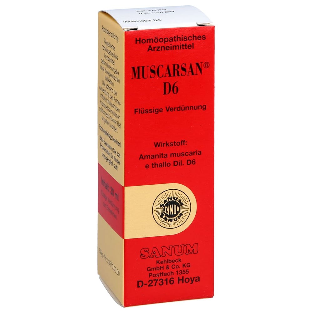 Muscarsan D 6 Tropfen