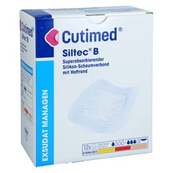 Cutimed Siltec B 7.5x7.5 cm