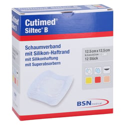 Cutimed Siltec B 12,5x12,5 cm