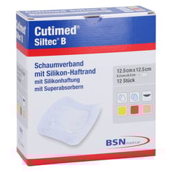 Cutimed Siltec B 12.5x12.5cm