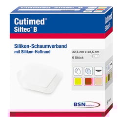 Cutimed Siltec B 22.5x22.5