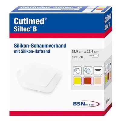Cutimed Siltec B 22.5x22.5