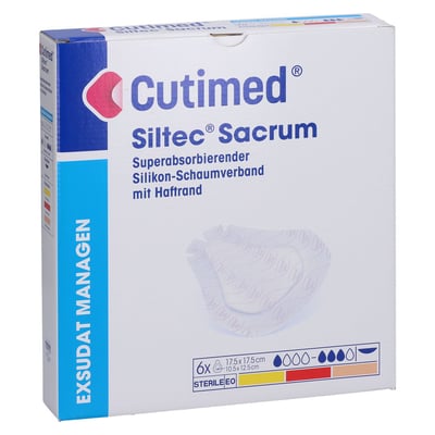 Cutimed Siltec Sacrum 17,5 x 17,5 cm