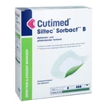 Cutimed Siltec Sorbact B 7,5x7,5 cm