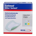 Cutimed Siltec Sorbact B 15x15 cm