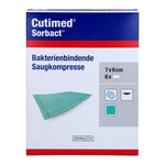 Cutimed Sorbact Saugkompressen 7x9 cm