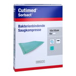 Cutimed Sorbact Saugkompressen 10x10 cm Produktbild 1