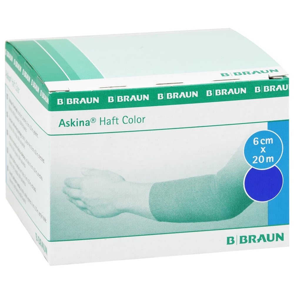 Askina Haft Color blau 6cmx20m