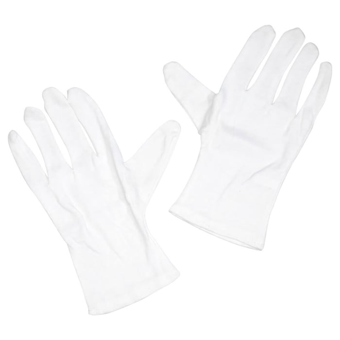 Handschuhe Baumwolle Gr.10 Überlänge