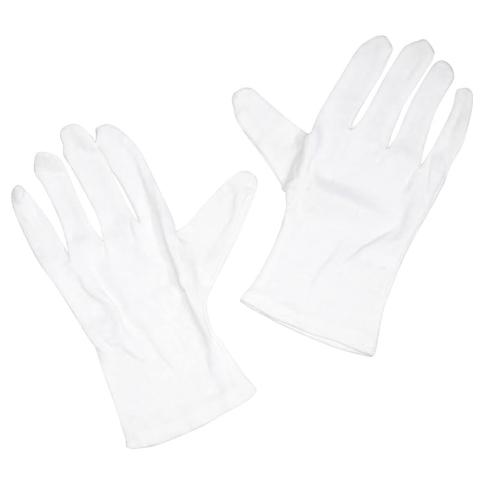 Handschuhe Baumwolle Gr.7 st rk.Material