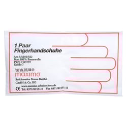 Handschuhe Strick Baumwolle Gr. 7 dünn